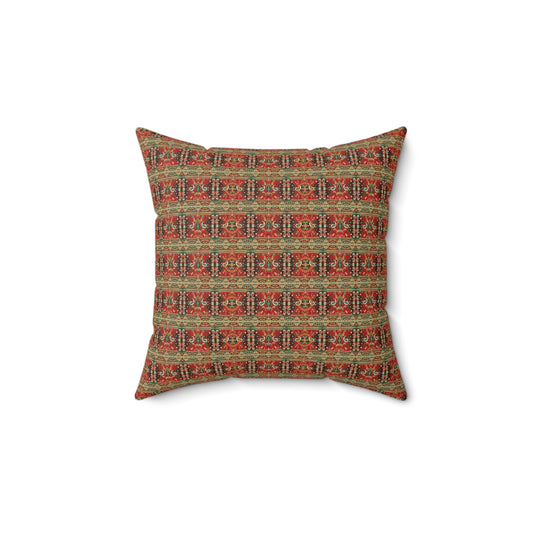 Red Elegance -  Spun Polyester Square Pillow